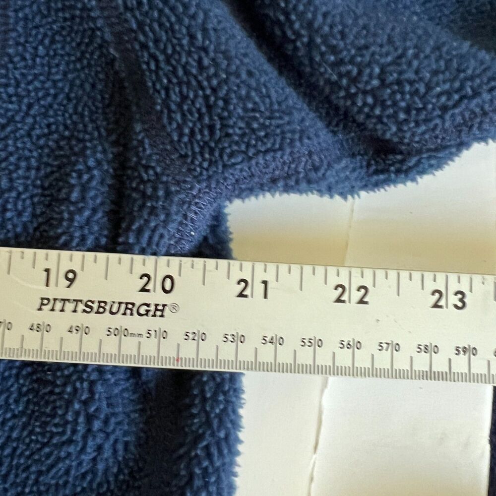 Patagonia Fleece Vtg Sz S Full Zip Synchilla Navy Blue USA - Picture 3 of 5